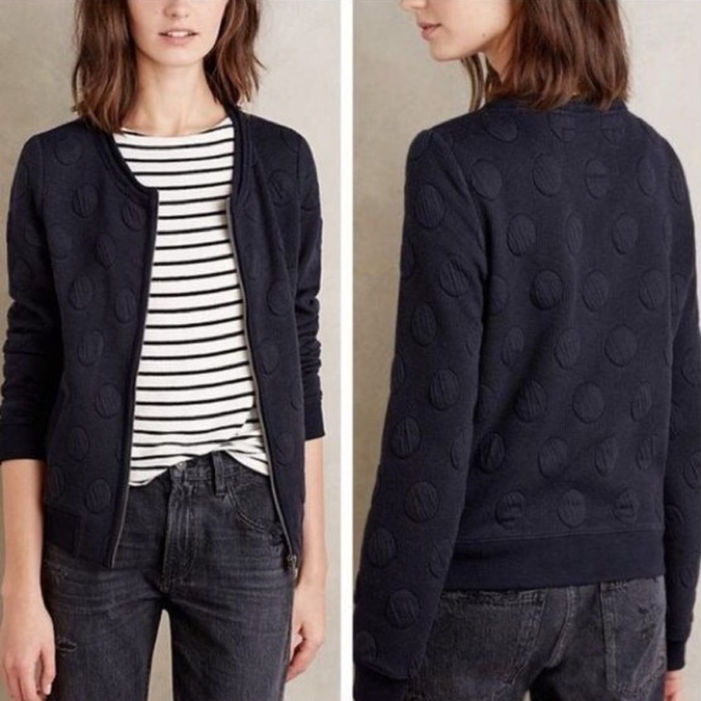 Saturday Sunday Anthropologie Dotted Darcy Sweater